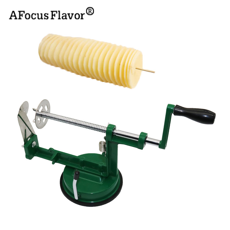 Commercial Potato Peeler - 1 adet patates Twister patates dilimleyici