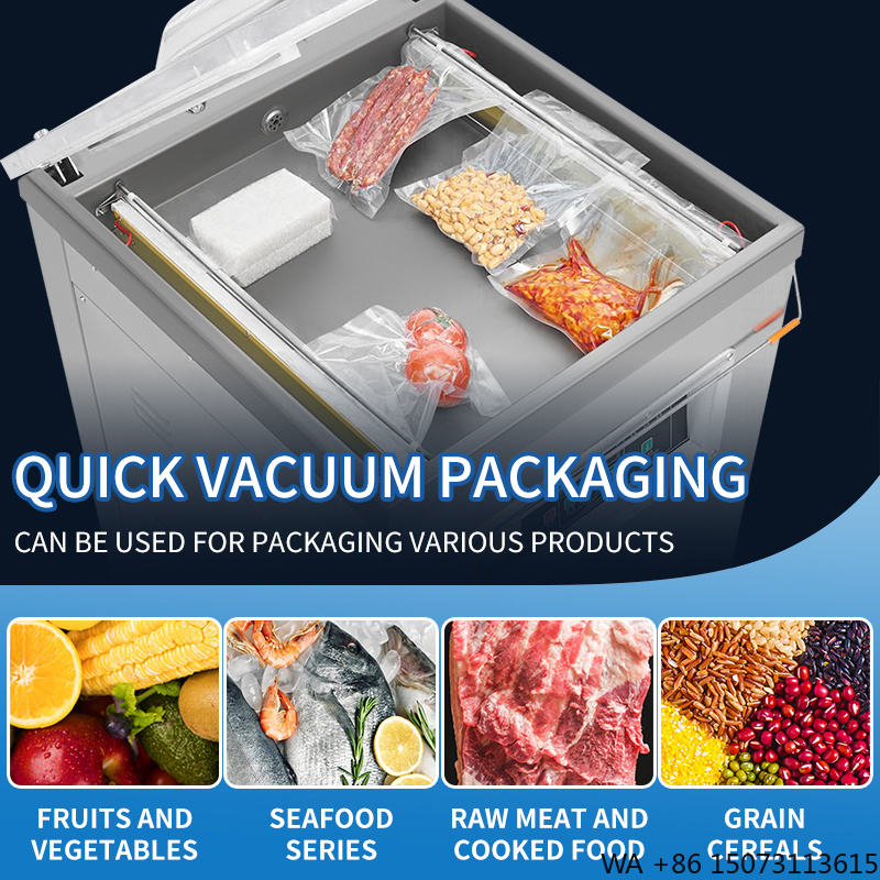 Vacuum Sealer - DZ-500 Dikey Tek Bölmeli Gıda Vakum