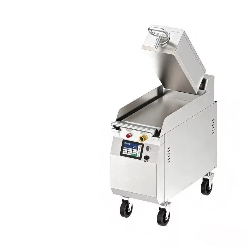 Commercial Kitchen Griddle - Yüksek Güçlü Programlanabilir Premium Tek Başlıklı