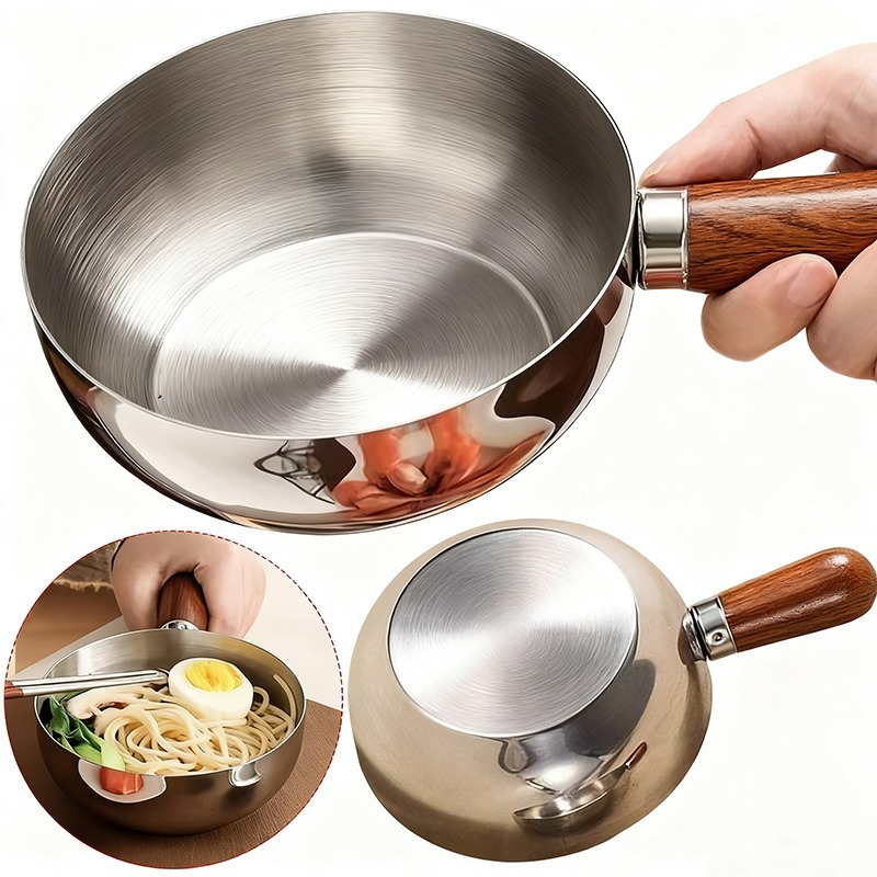 Ceviz Ağacı Saplı Paslanmaz Çe - Commercial Kitchen Pans incelemesi ve fiyatı