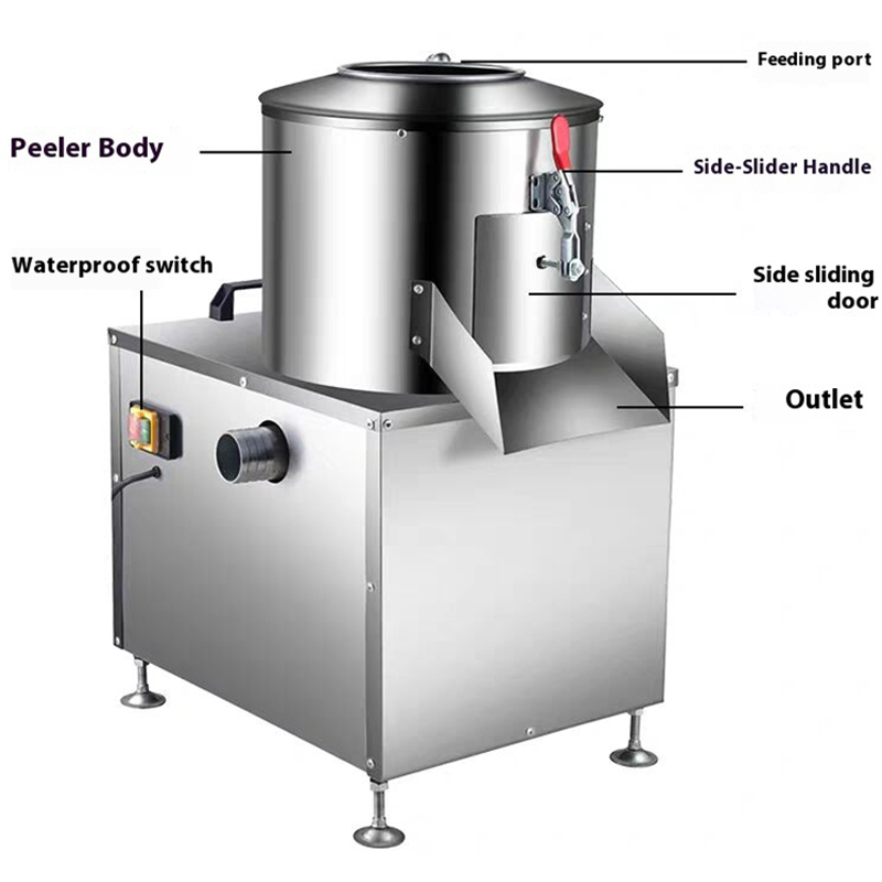 Otomatik Soyma Makinesi Endüst - Commercial Potato Peeler incelemesi ve fiyatı