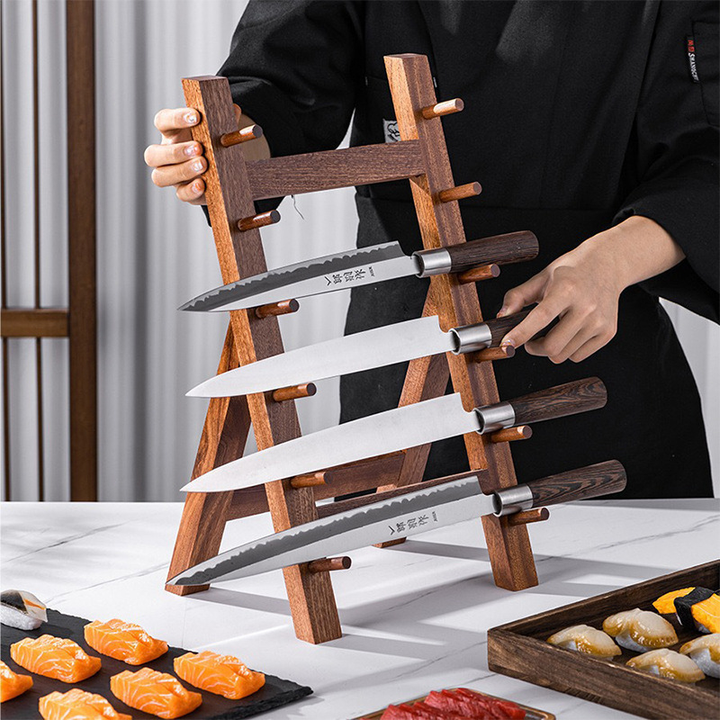Japon Tarzı Suşi Sashimi Sergi - Commercial Kitchen Knife Storage incelemesi ve fiyatı