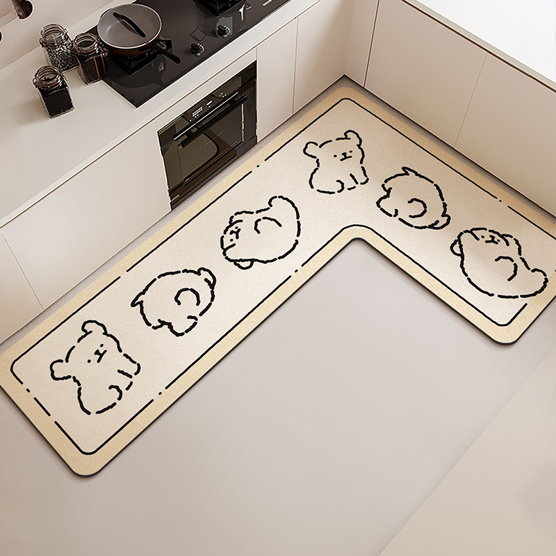 L şeklinde Mutfak Zemin Mat Su - Commercial Kitchen Vinyl Flooring incelemesi ve fiyatı