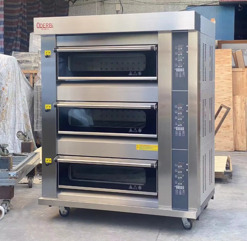 Özelleştirilmiş Ticari 3 Katlı - Commercial Kitchen Oven incelemesi ve fiyatı