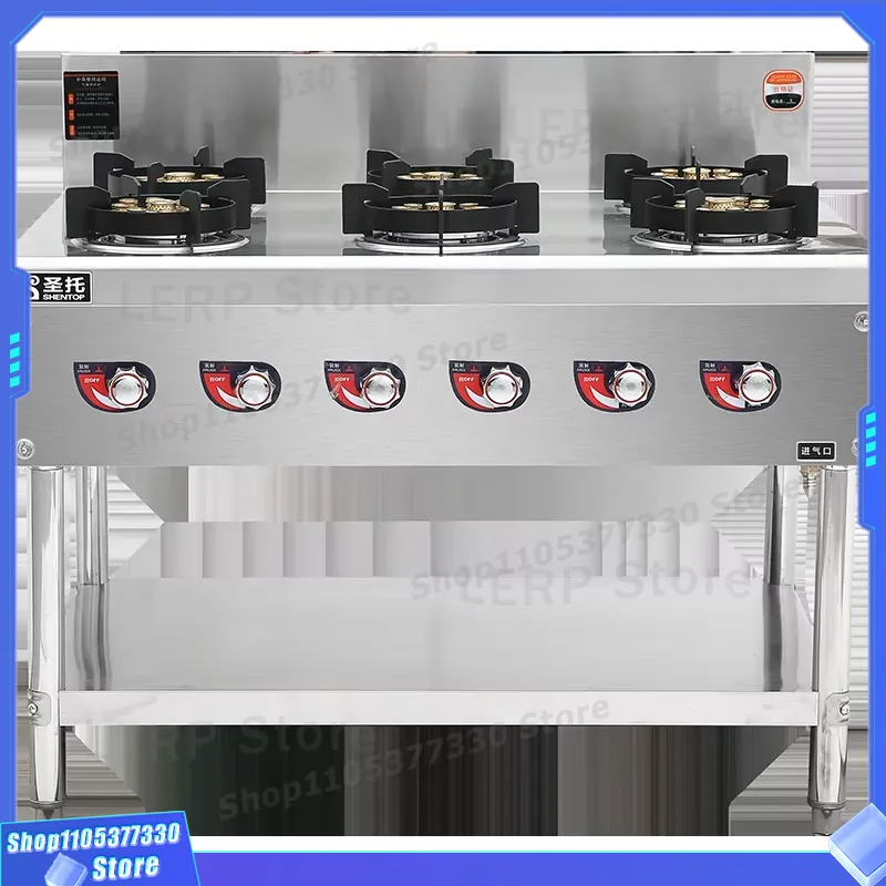 Ticari 6'lı Ocaklı Gazlı Ocak  - Commercial Kitchen Stove incelemesi ve fiyatı