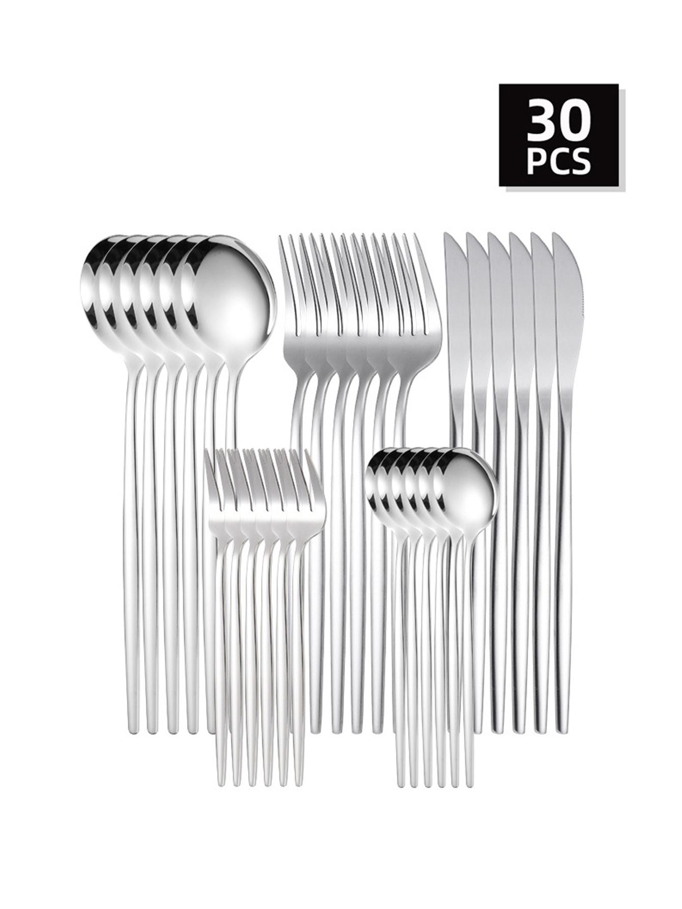30 Parça Paslanmaz Çelik Çatal - Commercial Kitchen Knives incelemesi ve fiyatı