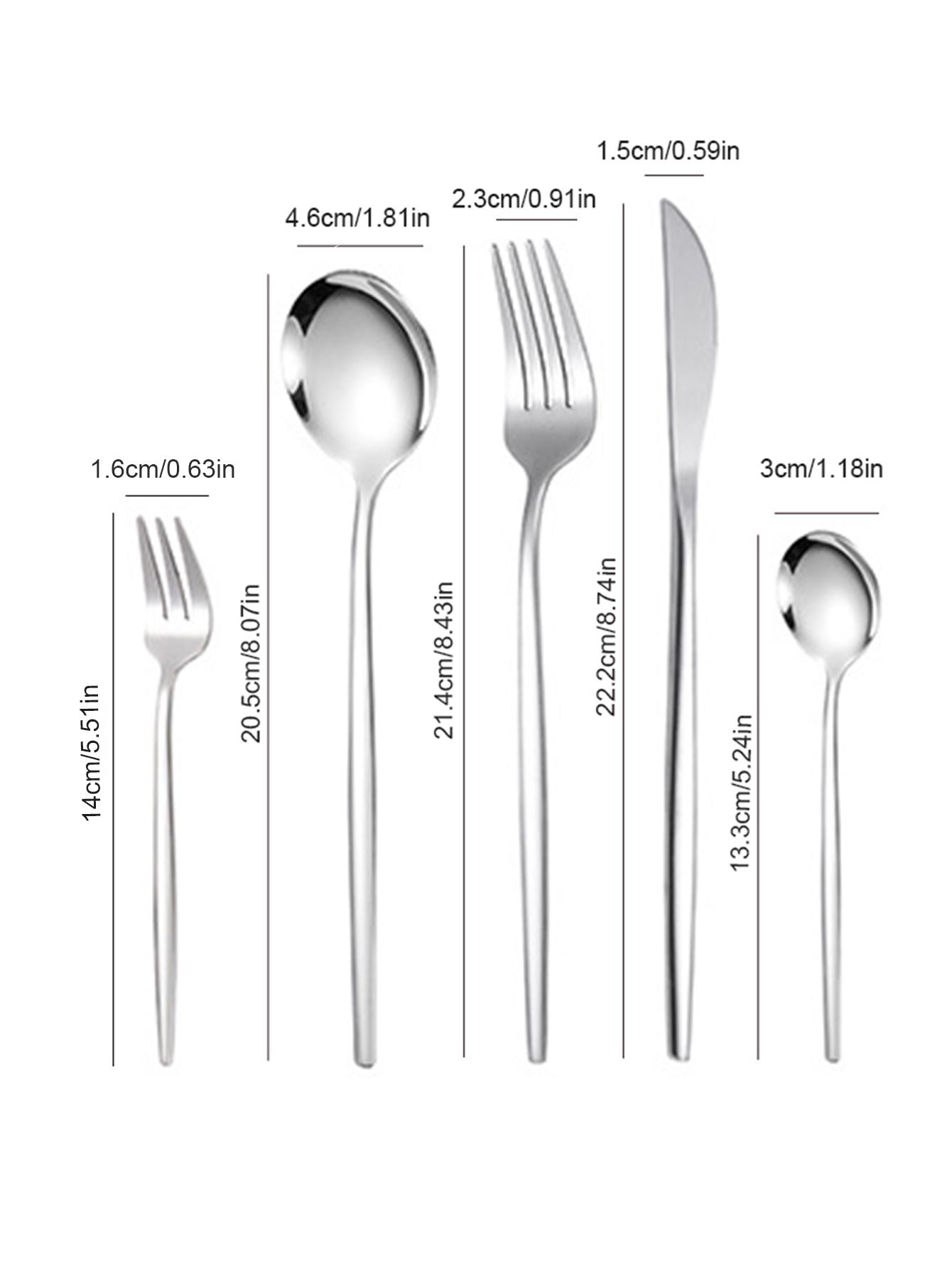 30 Parça Paslanmaz Çelik Çatal - Commercial Kitchen Knives incelemesi ve fiyatı