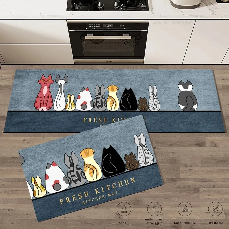 Kedi Mutfak Köşesi Uzun Zemin  - Commercial Kitchen Vinyl Flooring incelemesi ve fiyatı
